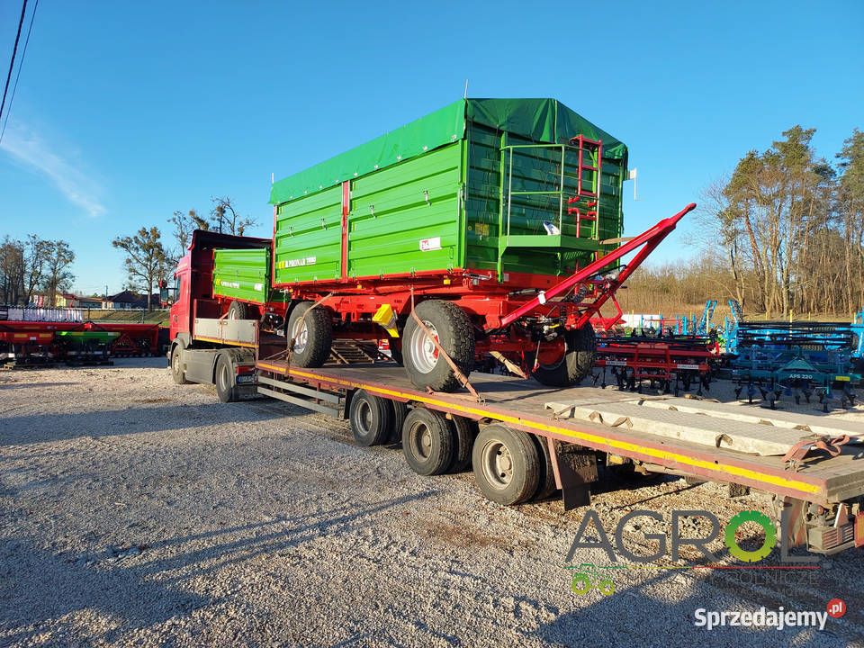 Pronar przyczepa T680 14 ton nadstawy zaczep Radzanów