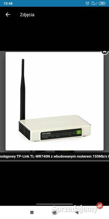 Router tp link tl wr740N