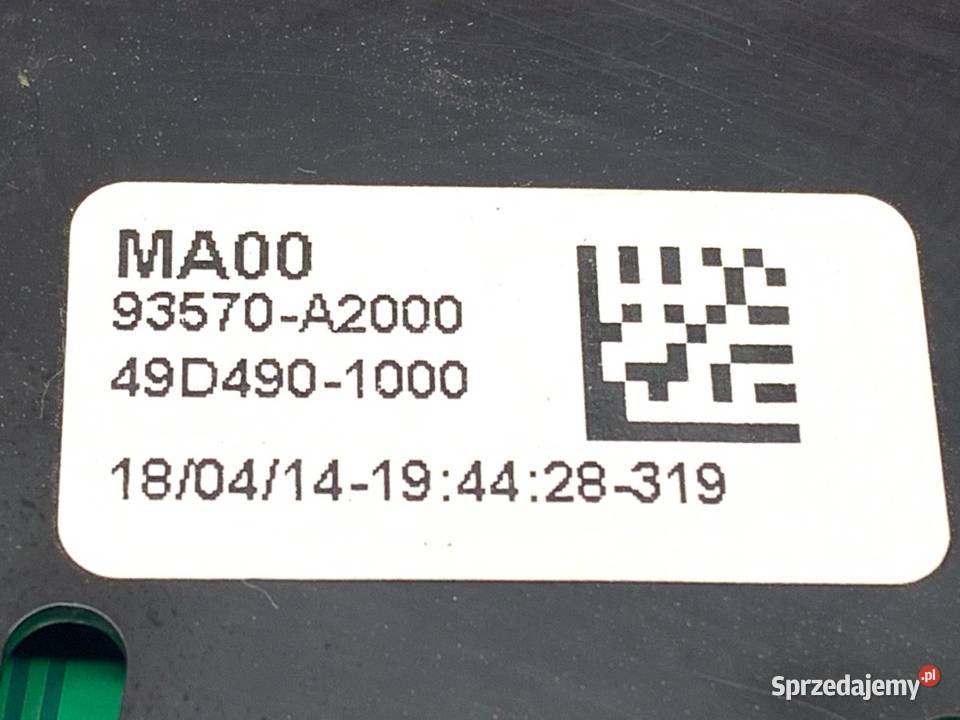 PRZEŁĄCZNIK SZYB KIA CEED 1218 Kombi WŁĄCZNIK Mechanizmy opuszczania szyb podkarpackie