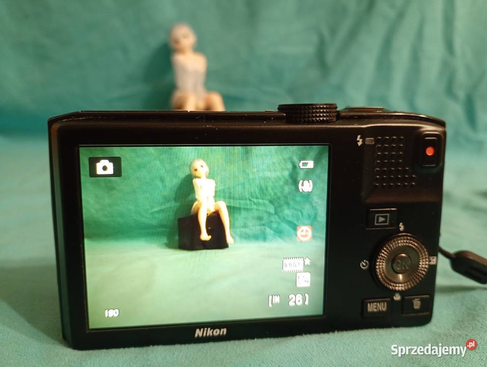 Świetna cyfrówka Nikon Coolpix S8100 Bordowe Katowice