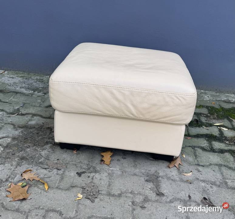 Okazja Komplet sofa 32 włoska skóra naturalna Bielsko-Biała sprzedam