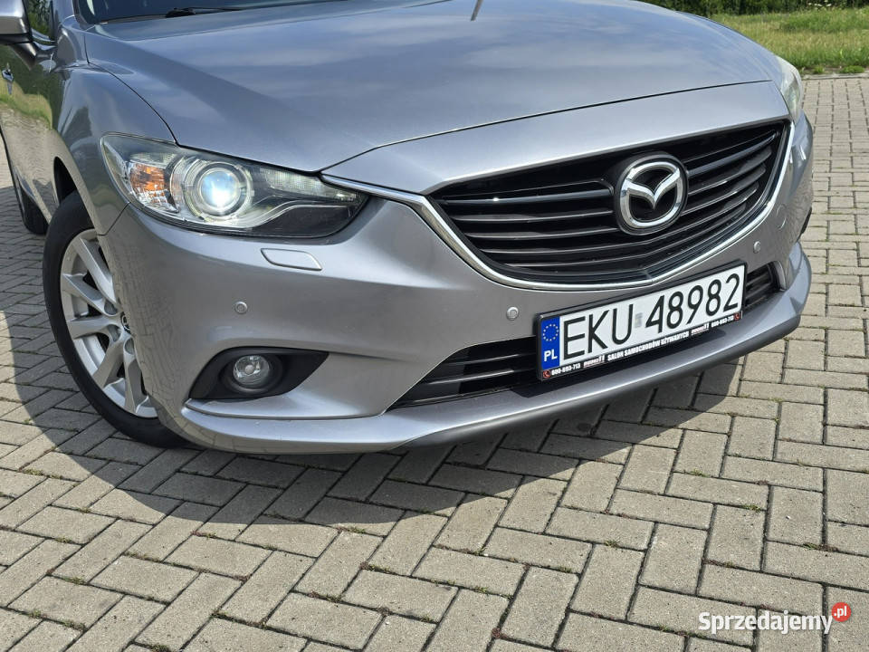Mazda 6 20Benz NavigacjaXenonyLedyKlimatr 2 lakier metallic łódzkie