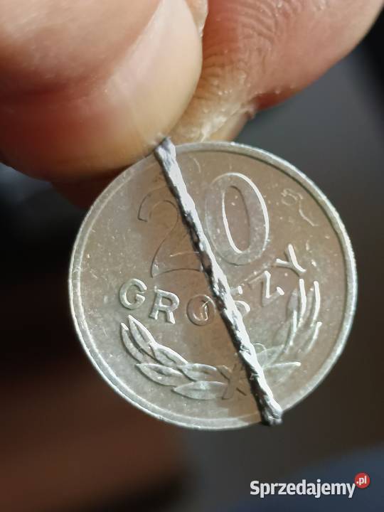 Sprzedam monetę 20 gr 1983 r lekka skrętka Chełm sprzedam
