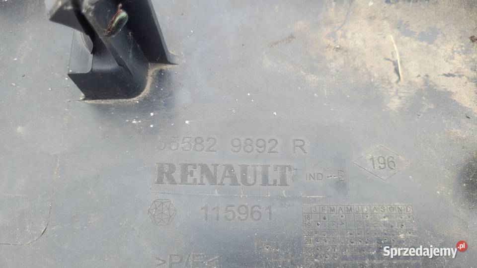 DACIA DUSTER II OSŁONA BELKI TYŁ PLYTA