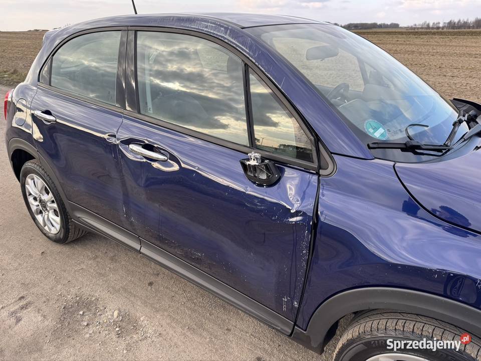 Fiat 500X 16 benzyna 110 2015 59 przebiegu Krotoszyn sprzedam