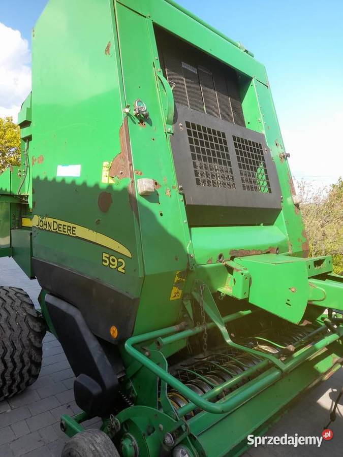 John Deere 592 MaxiCut Owijanie siatką Rolujące (belujące) Pławanice