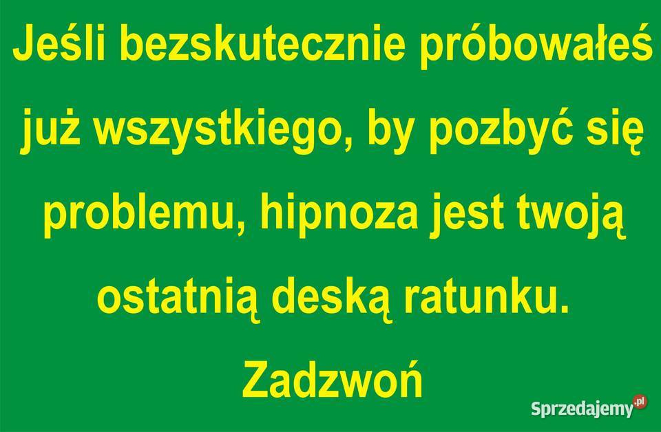 Hipnoza Najbardziej skuteczna metoda terapii u lubelskie