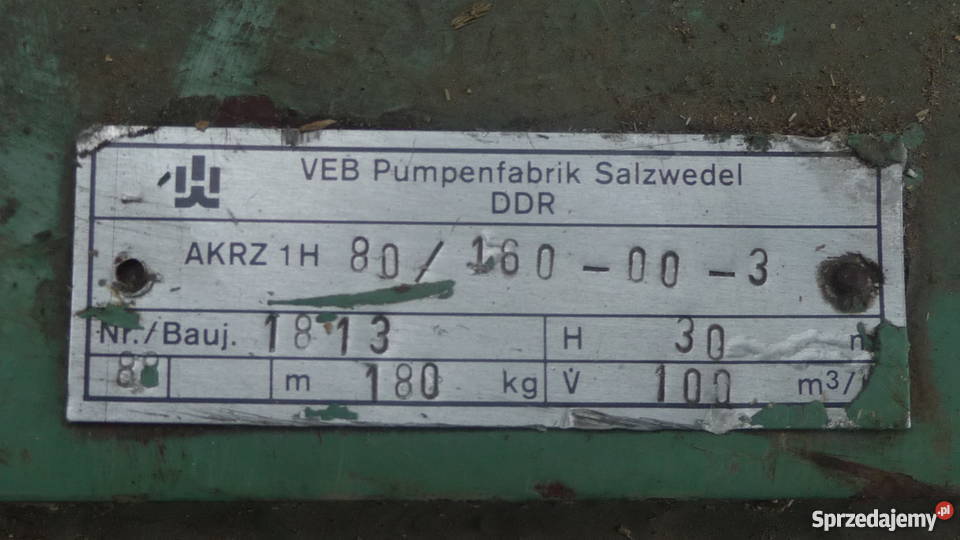 Pompa Szlamowa Odrzykoń