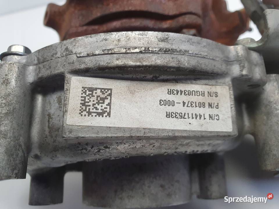 Renault Clio IV 15 DCi TURBOSPRĘŻARKA turbo Turbosprężarki Janów
