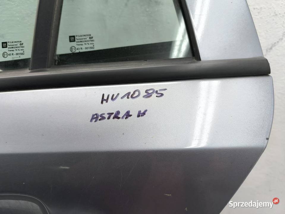 DRZWI LEWY TYŁ Z163 OPEL ASTRA H KOMBI