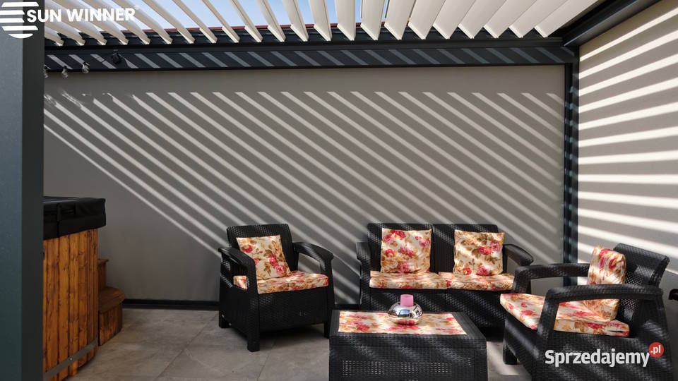 Pergola z dachem lamelowym Szczecin sprzedam