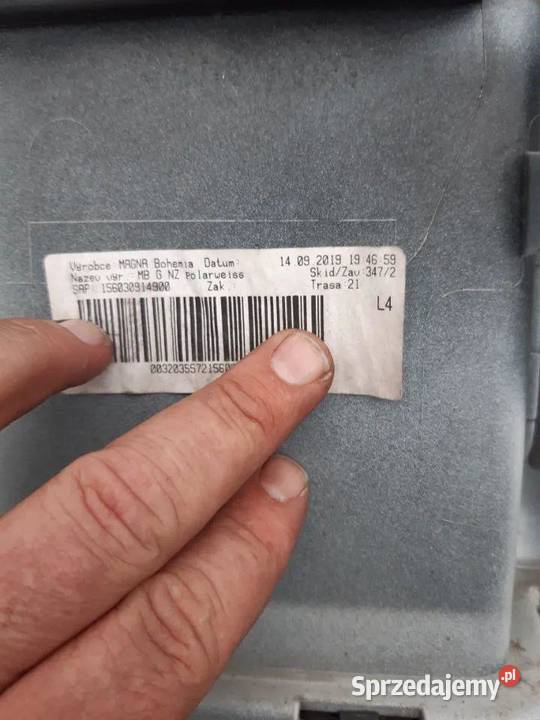 Zderzak tylny tył Mercedes W463 A4638852002 osobowe dolnośląskie