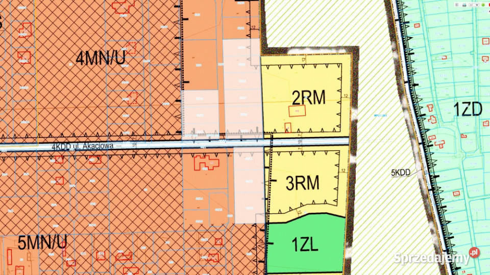 Działka budowlana 1000 m Piskórka gm Prażmów sprzedam