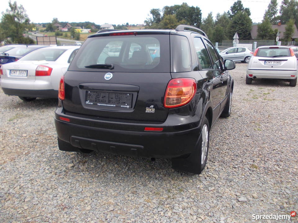 FIAT SEDICI 2006 16 BENZYNAGAZ 4x4 Stan idealny Krzyszkowice