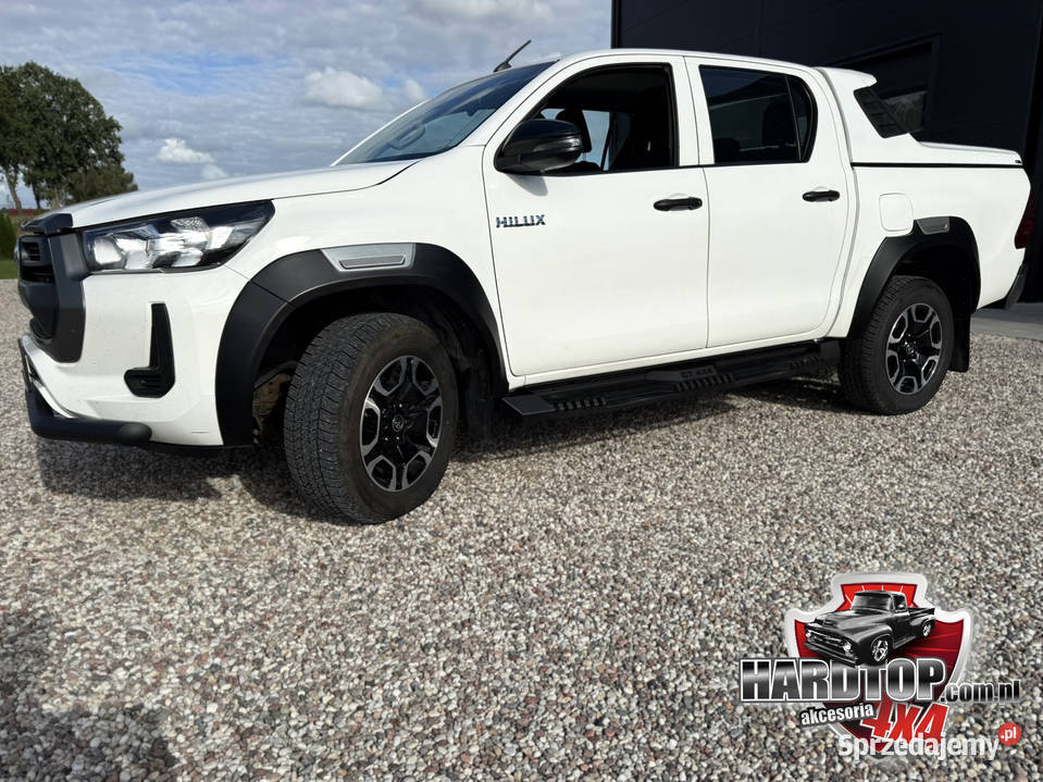 Progi Stopnie boczne Heavy Duty Toyota Hilux osobowe warmińsko-mazurskie Pasłęk sprzedam