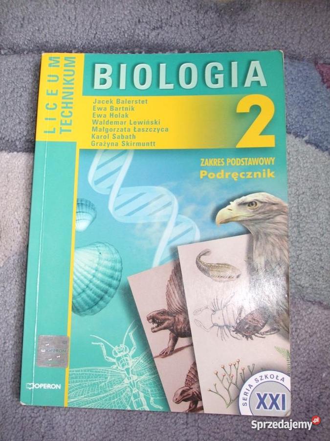 Biologia Na Czasie 1 Zakres Podstawowy ćwiczenia Odpowiedzi Pdf BIOLOGIA - ZAKRES PODSTAWOWY - PODRĘCZNIK - OPERON - Sprzedajemy.pl