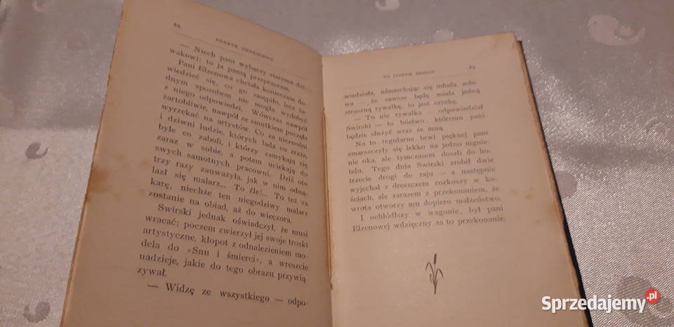 Na Jasnym Brzegu Nowela H Sienkiewicz Wwa 1897 wielkopolskie Iwno