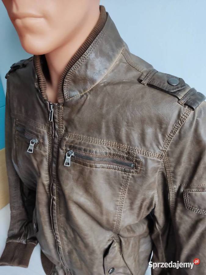 Kurtka pilotka RJ Rey Jay brązowa Głuchołazy