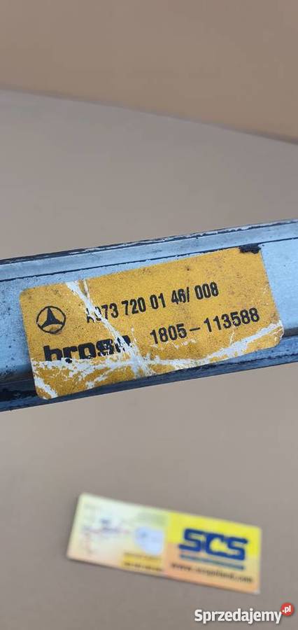 MERCEDES ATEGO PODNOŚNIK SZYBY PRAWY ORYGINAŁ Bieleń