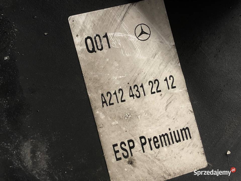 POMPA ABS MERCEDES W212 A2124312212 35 292 0916 podkarpackie sprzedam