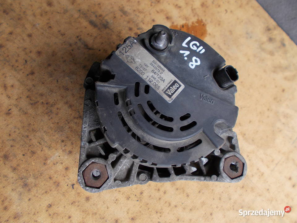 renault LAGUNA 2 02r 18 16v alternator