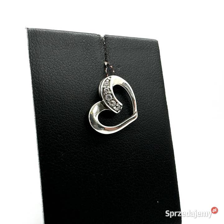 Srebrna Zawieszka pr 925 091g Serce srebro Elbląg