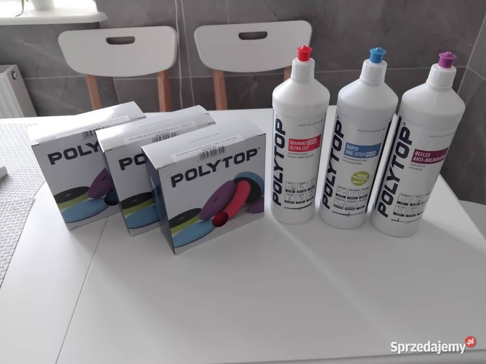 Polytop Detailing Mega zestaw 3 Pasty polerskie Ostroróg