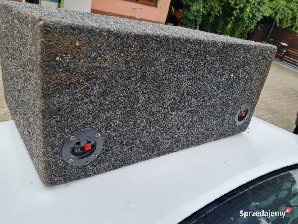 Tuba Basowa do Samochodu 12V 60x40x25 2 Głośniki Gadgety motoryzacyjne Wielkie Drogi