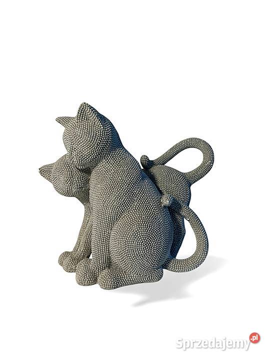 Figurka para kotków z masy żywicznej Warszawa