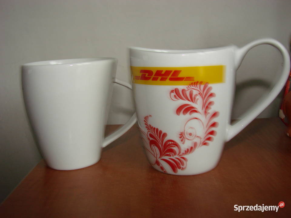 DHL porcelanowy kubek Pruszcz Gdański