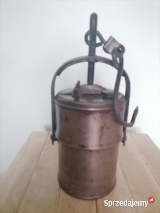 Stara lampa karbidowa Kraków