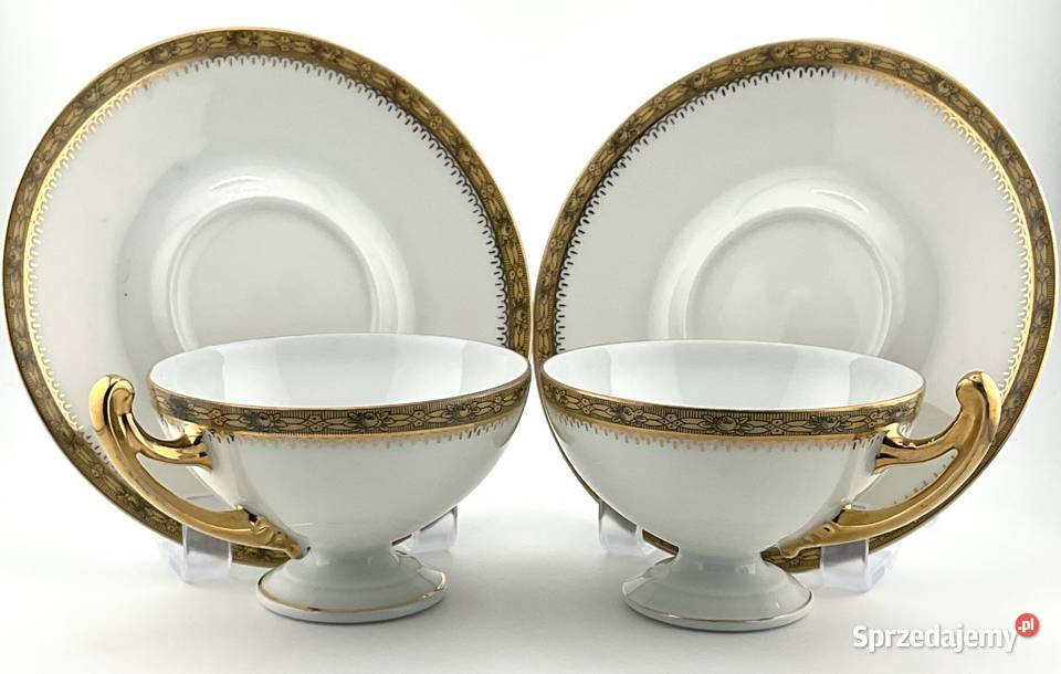 2x Filizanki EPIAG Royal Dora duety Art Deco Kraków sprzedam