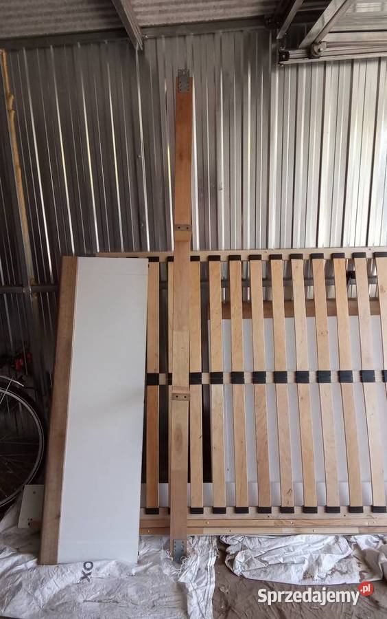 Sprzedam Łóżko Holten 120x200 Białe z Stelażem Golub-Dobrzyń sprzedam
