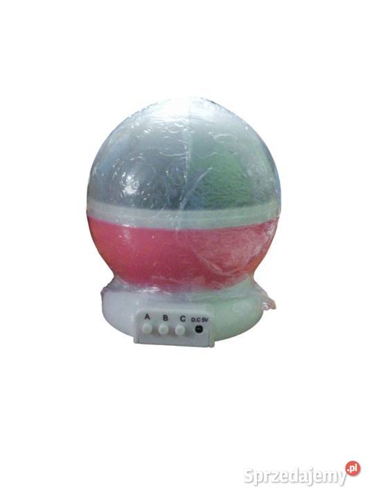 Projektor LED Star Light Night Sky różowy