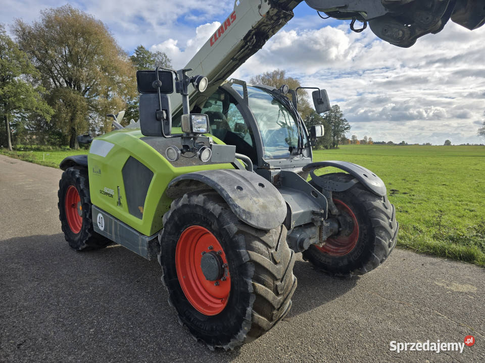 Ładowarka teleskopowa z WAGĄ CLAAS Scorpion 6035 Rudolfowo