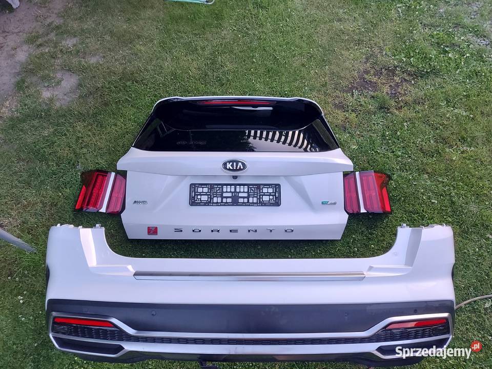 Kia Sorento IV 4 20 KOMPLETNY tył Zderzak PDC sprzedam