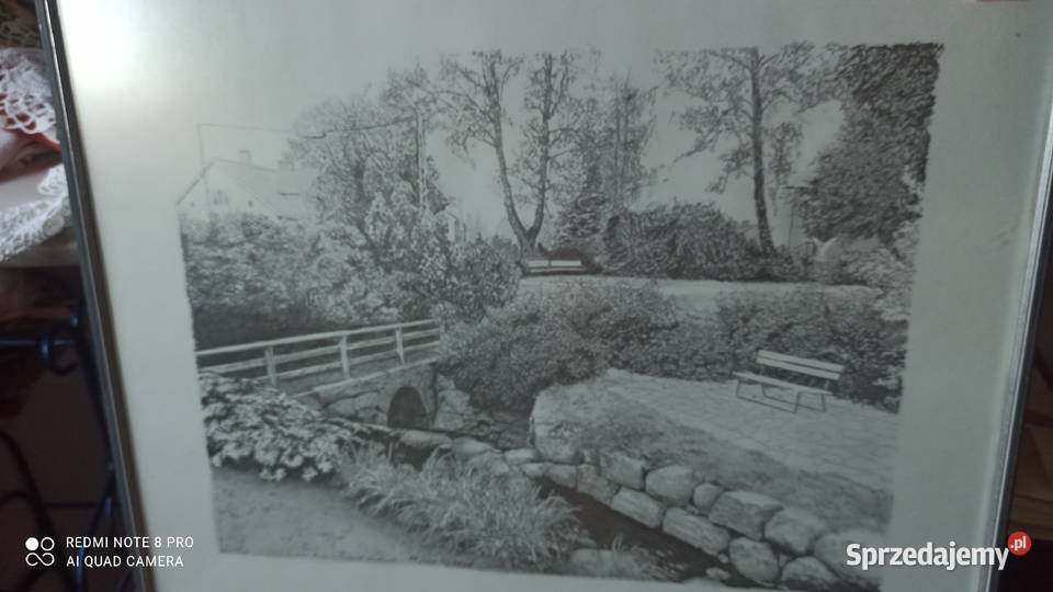 Grafika reprodukcja szkłem Gdańsk