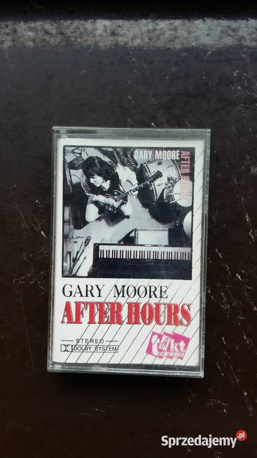 Kaseta magnetofonowa Gary Moore After hours Wyd Siemiatycze