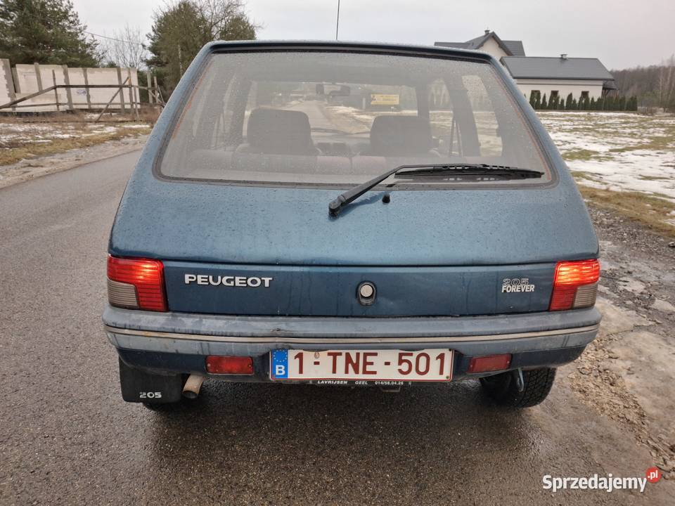 Peugeot 205 14 benzyna 1996 el szyby centralny 1400cm3 sprzedam