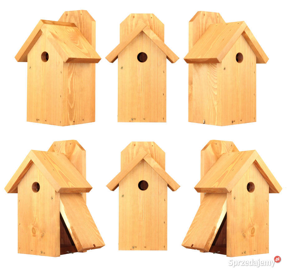 Budki lęgowe zestaw 6 typ A A1 BL5 wróbel Przyszów