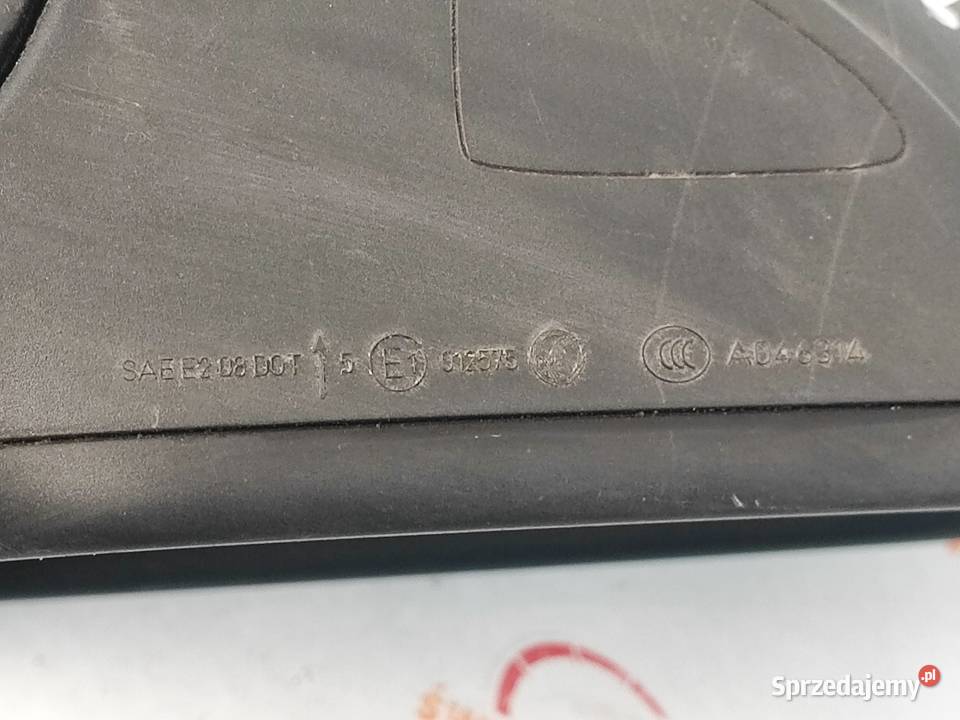 VW GOLF VI 09r lusterko lewe ANGLIK E1021025