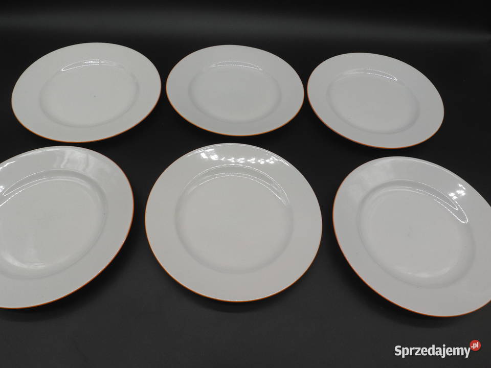 JLMENAU Talerzyki przystawkowedeserowe 6 Porcelana i szkło