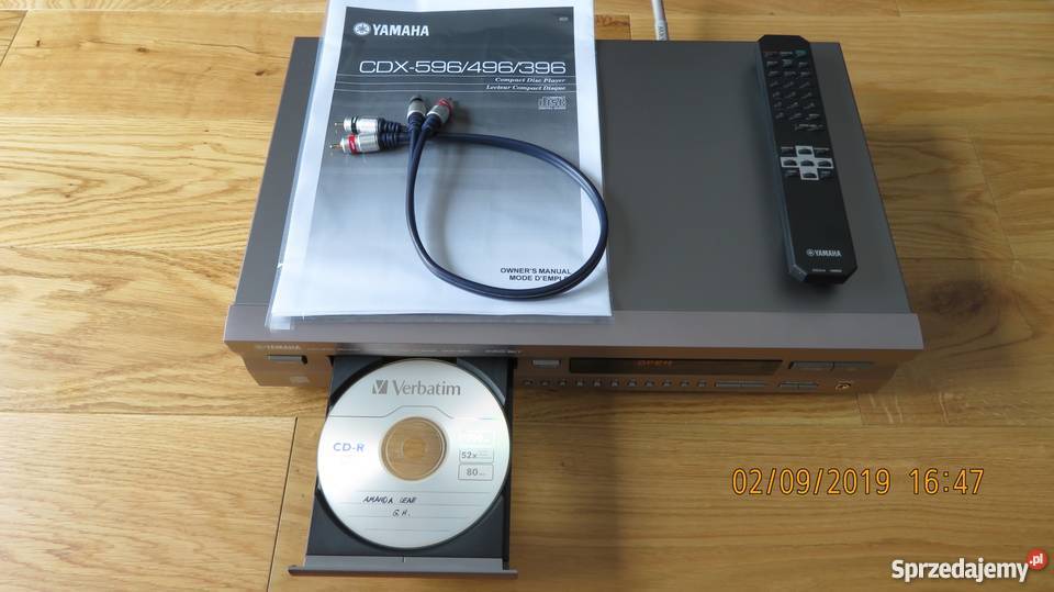 YAMAHA CDX596 DOSKONAŁE WYKONANIE SZEROKA SCENA Wrocław