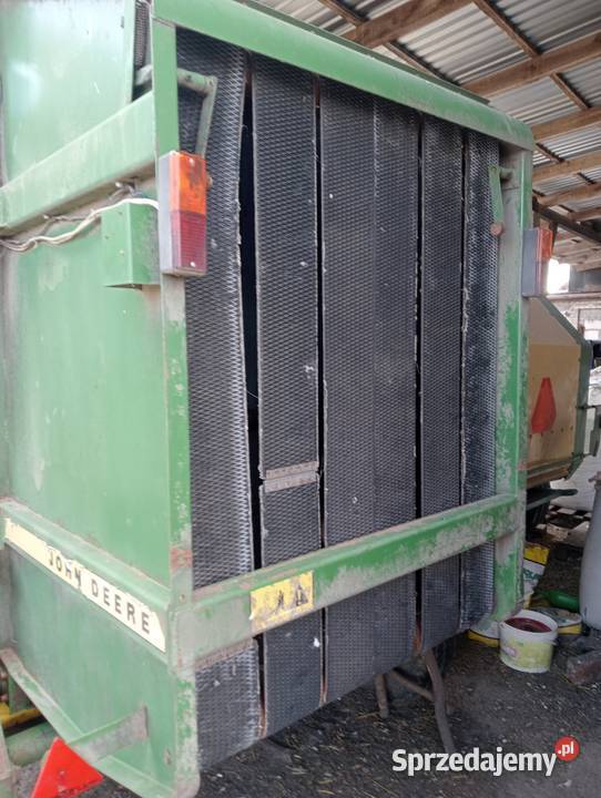 Prasa John Deere 550 zmiennokomorowa Rolujące (belujące) wielkopolskie Rojęczyn