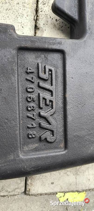 Obciążniki przod walizki balast Case Holland Kielce sprzedam