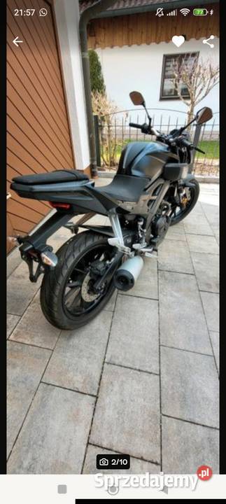 Yamaha mt 125 Niski przebieg super stan 13600km Yamaha świętokrzyskie Połaniec
