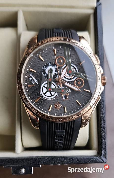 Tag heuer Mercedes SLS złoty 50mm super fason Konstancin-Jeziorna