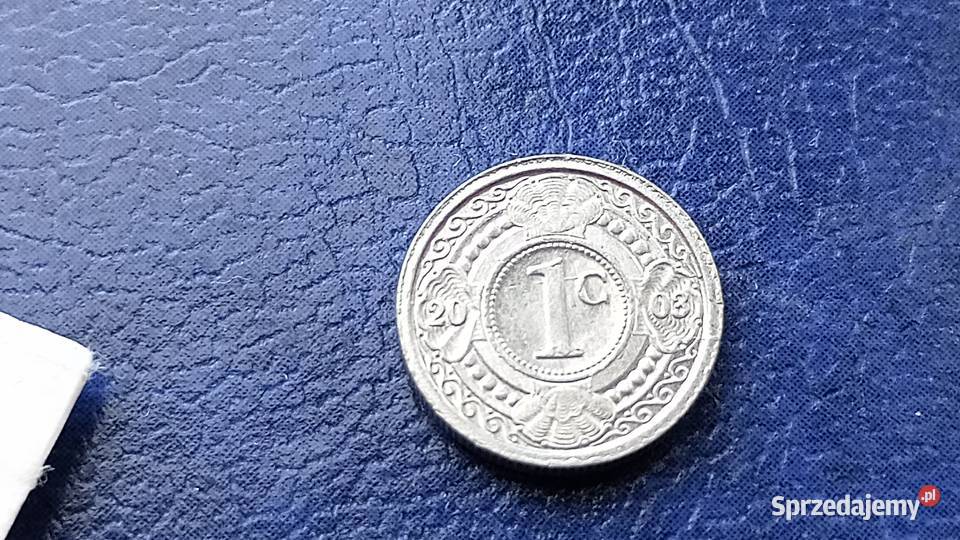 Stare monety 1 cent 2003 Antyle Holenderskie podkarpackie Lesko sprzedam