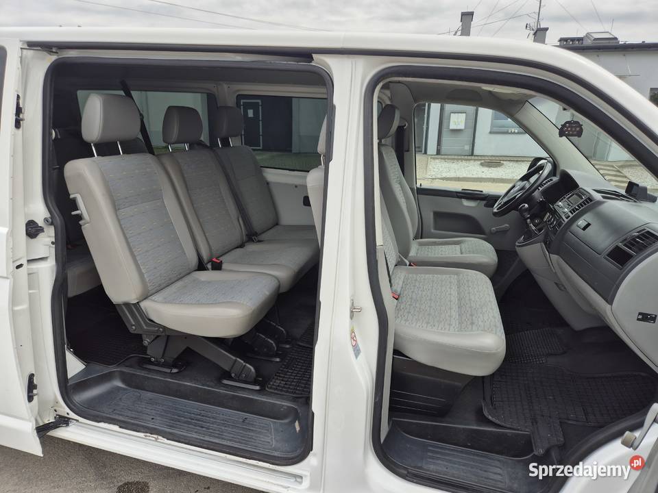 Transporter T5 LIFT LONGDŁUGI 9 Osobowy Sprawna 4/5 Transporter Bujaków sprzedam