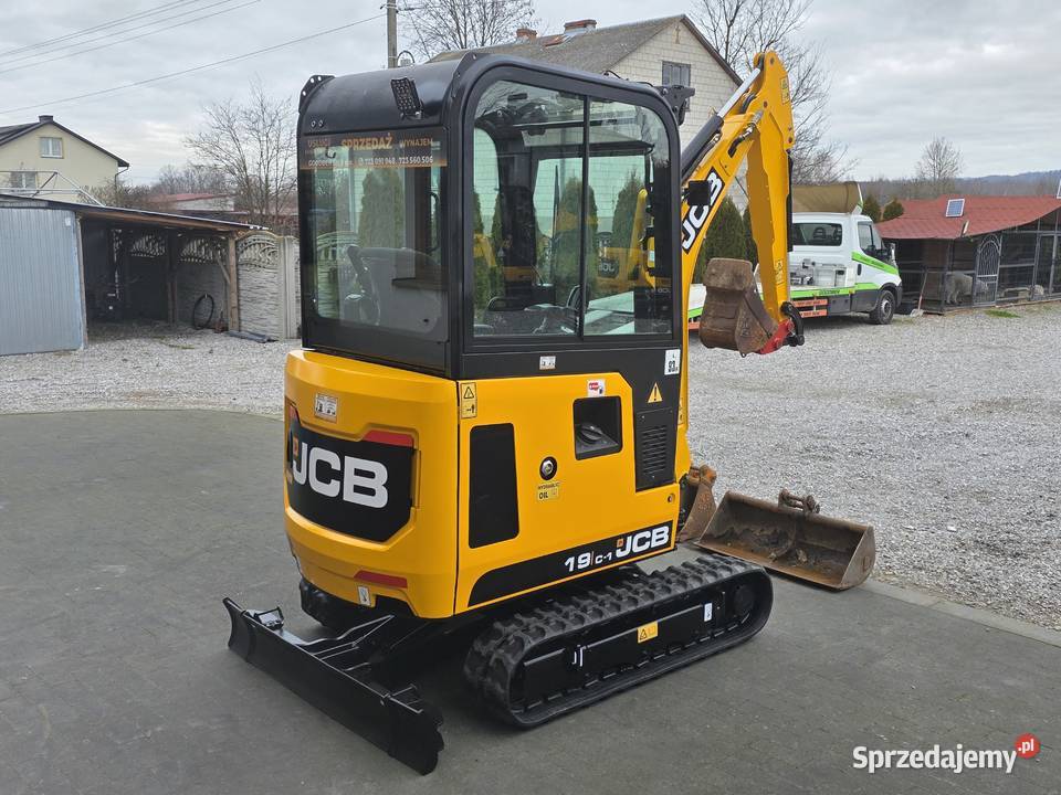 JCB 19 C 1 ful najbogatsza nowa mini koparka Bieliny